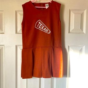 Girls Texas UTA Longhorns Cheerleader outfit Size 8